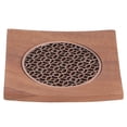 thumbnail image 2 of Goick Teapot Mat-Walnut Heat-Resistant Tea Coffee Cup Mat Teapot Mat Tea Ceremony Accessories, 2 of 8