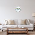 thumbnail image 7 of Bocaoying 10" Quartz Coastal Indoor and Outdoor Wall Clock, Silent Mechanism, 7 of 7