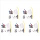 thumbnail image 4 of 5X Carburador para 545081848 125L 125LDX 128CD 128L 128LD 128LDX 128R 128RJ Repuestos C1Q-W40A Recortadora, 4 of 5