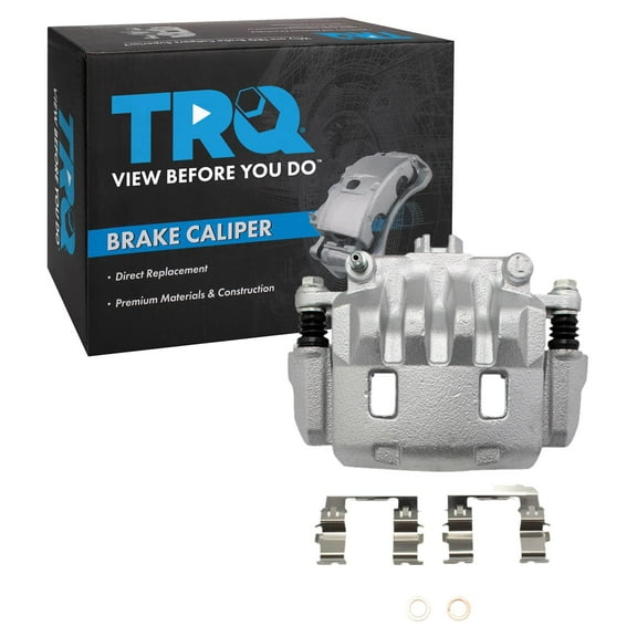 TRQ Front Left Brake Caliper w/Bracket Drivers Side Compatible with 2005-2006 Saab 9-2X 2002-2014 Subaru Impreza 2003-2005 Legacy