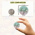 thumbnail image 4 of Thank You Stickers – Thank You Stickers Small Business – Teal Watercolor Background with Gold Foil Accents - 1.5" Round - 400 Label Per Roll – Waterproof Stickers by Modern 5th, 4 of 7