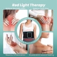 thumbnail image 2 of Infrared Lamp Red Light Therapy Device Band - Body Red Light Therapy 3-in-1 Chip 660nm&850nm, Red Light Therapy with Timer Relaxes Muscles, Relieves B, 2 of 5