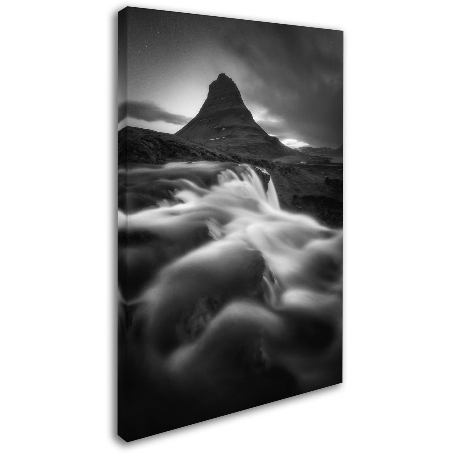 Trademark Fine Art "Kirkjufell" Canvas Art by Mathieu Rivrin