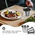 thumbnail image 3 of OUNONA Set of 2 Portable Stainless Steel Sauce Containers for Outdoor Camping and Indoor Dining Use, 3 of 7