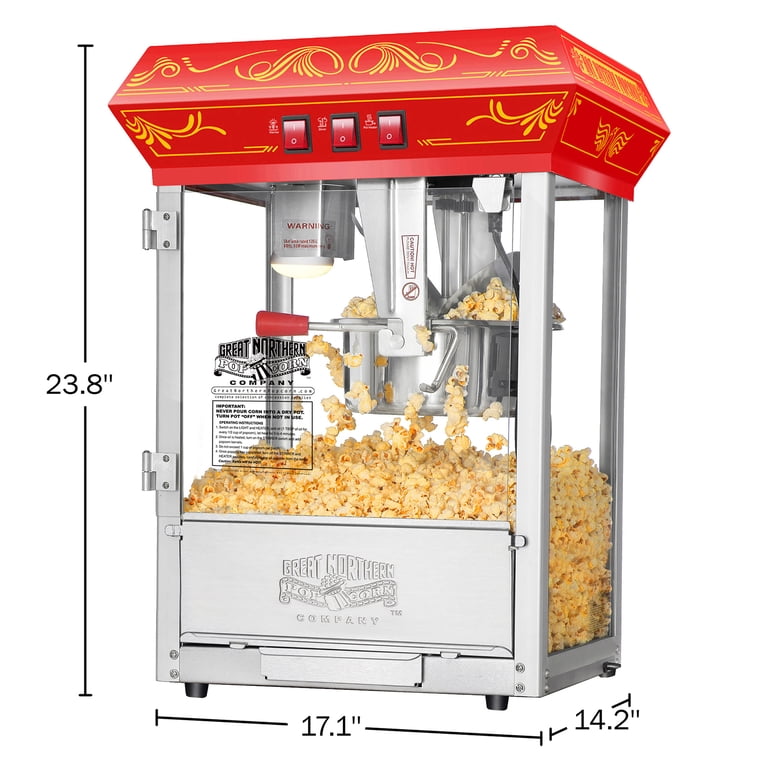 Great Northern Popcorn 3-Gallon Good Time Popcorn Machine for Home