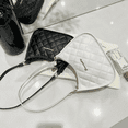 thumbnail image 3 of Bolso Bandolera De Un Hombro Con Cadena De Metal Para Mujer Xtellar negro, 3 of 3