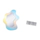 thumbnail image 5 of Espejo Decorativo Moderno Ondulado De Acrílico Con Reloj Digital De Pared, Pantalla Grande Y Medidor De Temperatura Y Humedad. Ideal Para La Decoración De Baños, Dormitorios Y Oficinas., 5 of 8