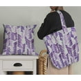 thumbnail image 5 of Soimoi Poly Taffeta Purple Fabric By the Yard - 56 Inch Wide - Texture Elegance Fabric - Nature-Inspired and Whimsical Patterns for Apparel and Home Decor Printed Fabric, 5 of 6