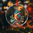 thumbnail image 3 of Awesome Kingfisher Glass Christmas Ornament Gift, Personalized Kingfisher Xmas Ornament Keepsake, Customized Year & Name Kingfisher Bird Lover Glass Christmas Ornament 2025, Kingfisher Xmas Ornament, 3 of 6