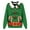 Kid-Green, variant on Fiaer Christmas Sweatshirts for Family Funny Printed Xmas Pullovers Long Sleeve Casual Crew Neck Lightweight Comfort Holiday Tops Kid 140