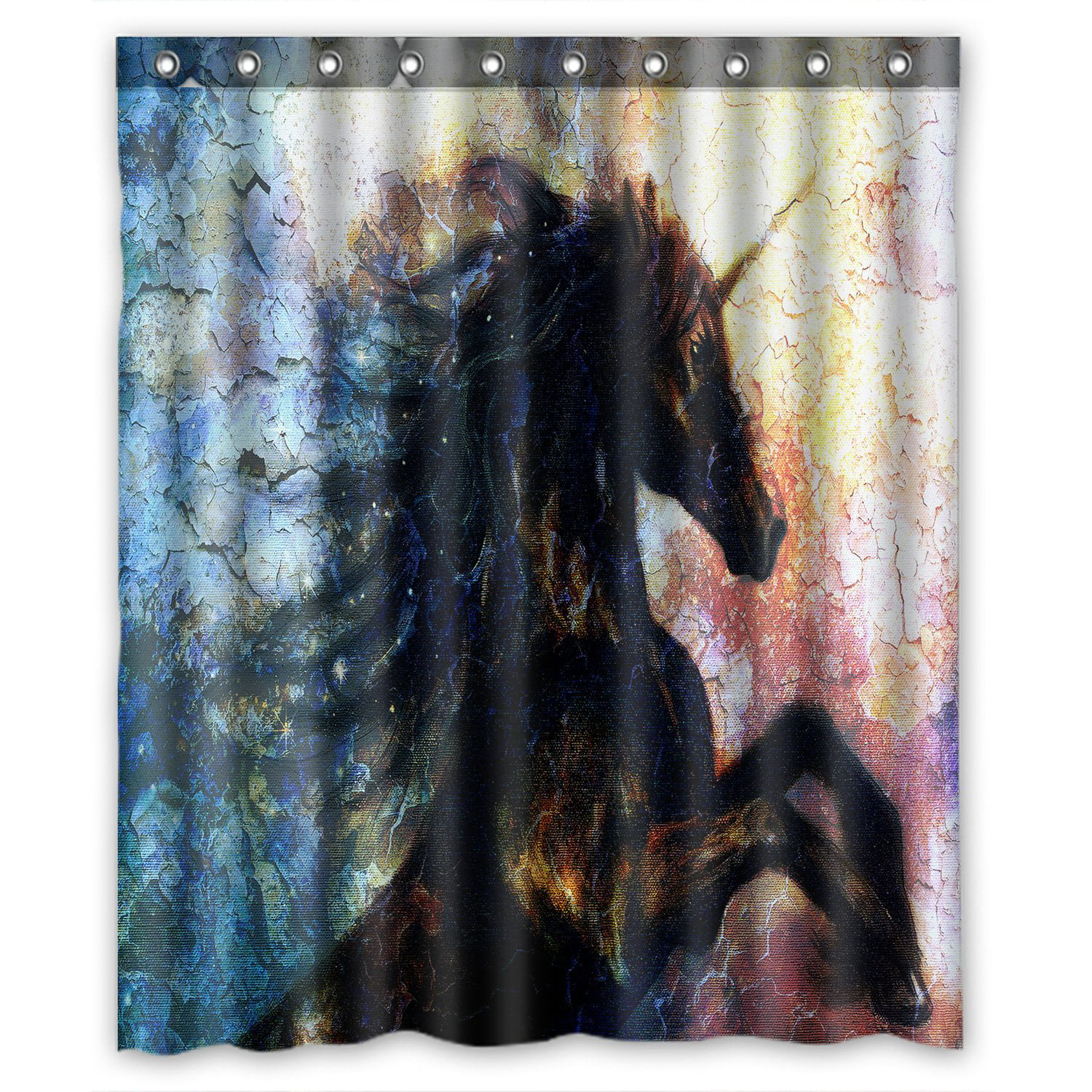 Ford Mustang Custom Bathroom Shower Curtain 60x72 Inches