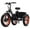Orange, variant on NOMIGO Electric Tricycle, 7 Speed 3 Wheel Electric Bicycle with 48V 15Ah Lithium Battery, Max 20MPH 20*4.0” Fat Tire Electric Tricycle for Unisex Adults with Rear Basket Black