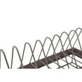 thumbnail image 3 of Tripar International 29.75" Brown Contemporary Elongated Plate Display Rack, 3 of 4