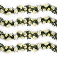 thumbnail image 6 of ReedCA 4PCS(28.8 FT) Artificial Rose Vines Fake Silk Flowers Rose Garlands Hanging Rose Ivy Plants for Wedding Home Office Arch Arrangement Decoration (red), 6 of 6