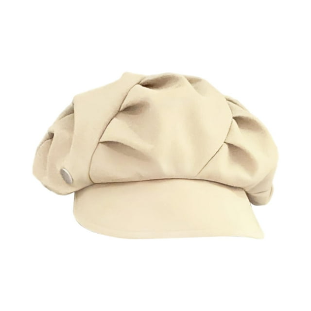 Gorro de Boina para Mujer Sunnimix Estilo Paperboy Pintor Sombreros Casual ajustable Newsboy Cap Beige