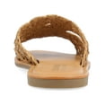 thumbnail image 2 of Journee Collection Womens Lissia Open Toe Slip-On Slide Sandals, 2 of 3