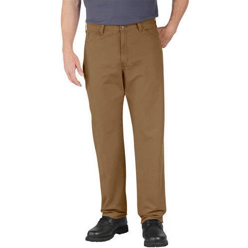 Men's Relaxed Fit Straight Leg Dungaree Jeans - Walmart.com