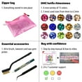 Worthofbest Bedazzler Kit with Rhinestones, Hotfix Applicator, Hot Fix