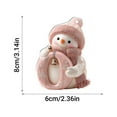 thumbnail image 4 of 26 English Letter Christmas Ornament Christmas Tree Decoration 2D Acrylic Decoration Car Rearview Mirror Ornament, 4 of 5