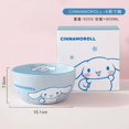 thumbnail image 3 of Sanrio Tableware Cinnamoroll Bowl Spoon Plate Cartoon Kawaii Ceramic Tableware Kitchen Utensil Food Storage Set Household Gifts, 3 of 5