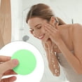 thumbnail image 5 of Unique Bargains 5 Pcs Compressed Facial Sponge Round Reusable Cleansing Puff Light Green, 5 of 5