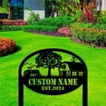 thumbnail image 2 of Handmadetneonsign Farm Memorial Metal With Stake, Farming Stake Metal Name Sign Stake, Garden Metal Stake Decor 59038, 2 of 5