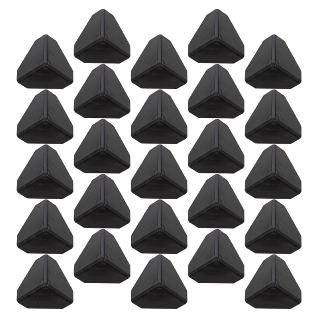 unbranded 100Pcs Box Corner Protectors with Three-sided Corner Design for Protecting Packaging