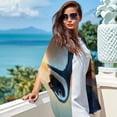 thumbnail image 6 of Penguin Elegant Chiffon Silk Hair Scarves - Lightweight and Breathable - 180*73 Size - Stylish Accessory for Women, 6 of 6