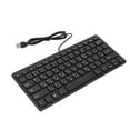 thumbnail image 1 of Computer Keyboard, Touch Comfort Plug And Play Wired Keyboard 78 Key  For Desktop For Laptop Russian, 1 of 8
