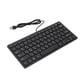 thumbnail image 2 of Teclado de idioma pequeño, teclado Teclado silencioso de 78 teclas Teclado para computadora portátil construido para durar, 2 of 8