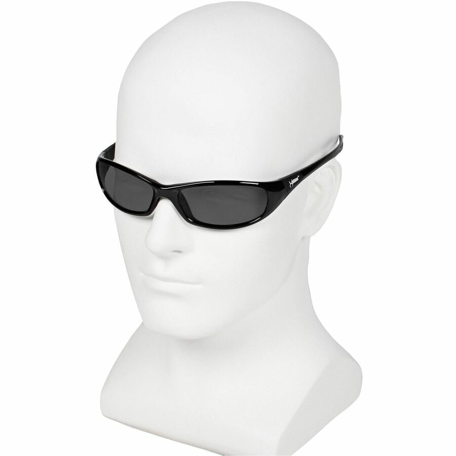 KleenGuard (formerly Jackson Safety) V40 Hellraiser Safety Glasses (25714), Smoke Lens with Black Frame, 12 Pairs per Case