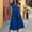 01 Blue, variant on Maxi Dresses for Seniors Casual with Pockets Ruffle Sleeve Notched Neck A Line Tiered Boho Beach Summer Sundresses
