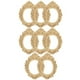 thumbnail image 3 of 8pcs marcos retro fotogramas pequeños accesorios de marco de resina de joyería de joyería decoraciones de marco de exhibición, 3 of 5