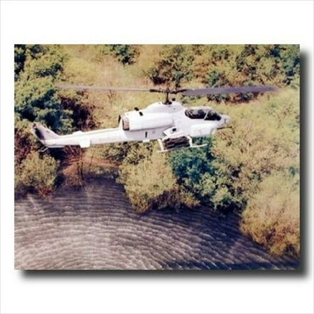 Usmc Helicopter - USMC Marine Cobra Helicopter Wall Picture Art Print