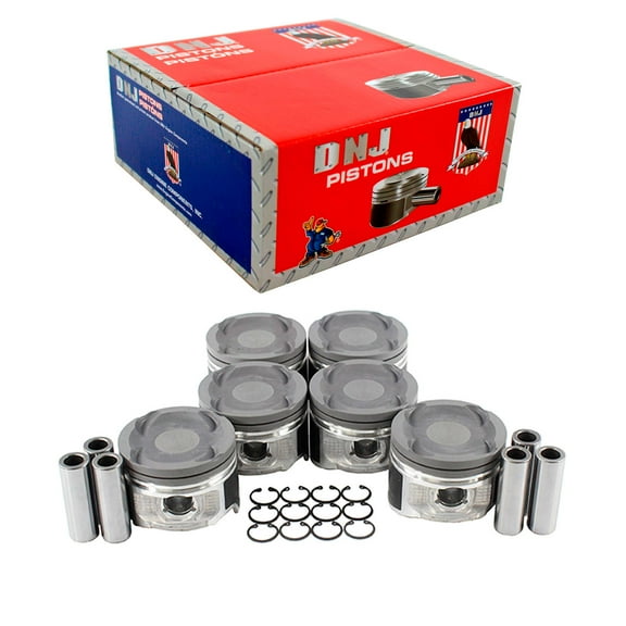DNJ P944A Standard Complete Piston Set Fits Cars & Trucks 93-98 Toyota Supra 3.0L L6 DOHC 24v