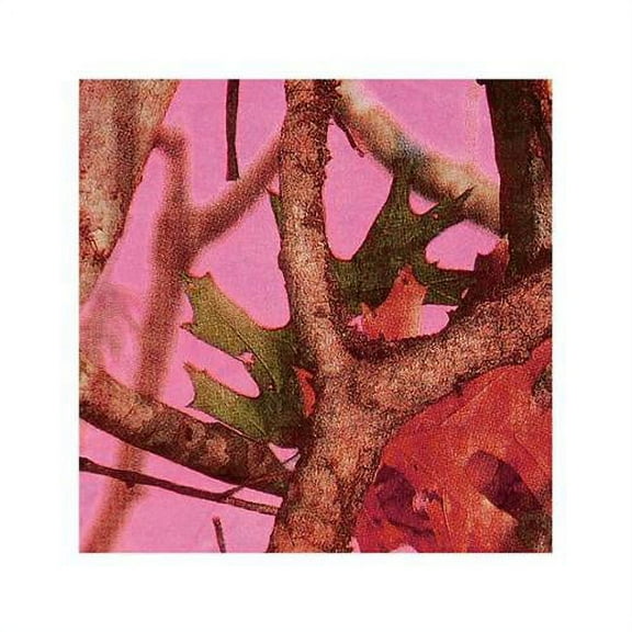 Havercamp BB76921 Pink Camo Beverage Napkins - 16 Pack
