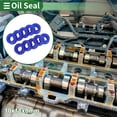 thumbnail image 2 of Anillo de Sello de Aceite Universal Unique Bargains Labio UN Sello de Eje Rotativo 10x18x8mm Alta Presión TPU Azul 10 Pcs, 2 of 7