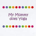 thumbnail image 2 of CafePress - My Mommy Does Yoga Infant Bodysuit - Baby Light Bodysuit, Size Newborn - 24 Months, 2 of 4