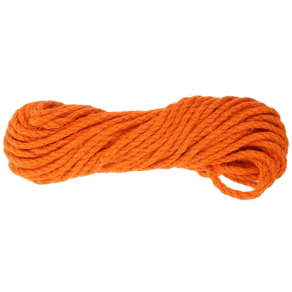 LULULION Wear Resistant Natural Sisal Rope for Cat Scratching Post Replacement Orange Color