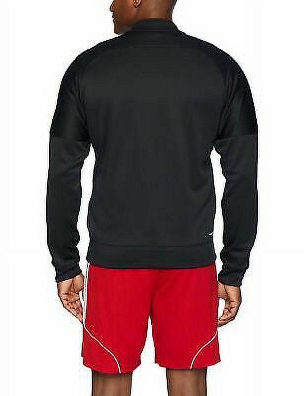 Adidas Men's 2XL Athletics Team Issue Fleece Zip-Up Running Bomber Jacket XX-Large Black - image 2 of 2
