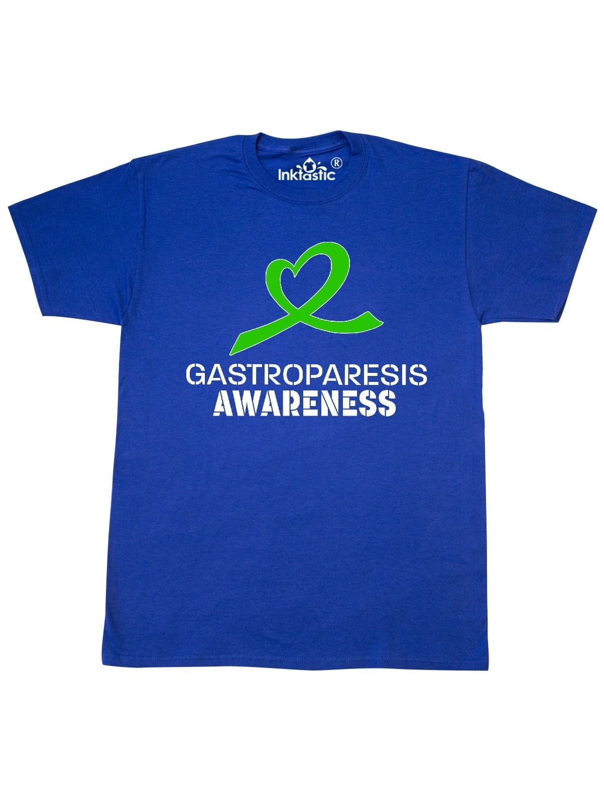 Inktastic Gastroparesis Awareness green heart ribbon TShirt