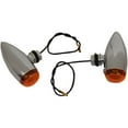 thumbnail image 2 of Drag Specialties Chrome Marker Lights w/Amber Lens (DS-282040), 2 of 2