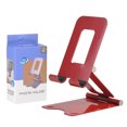 thumbnail image 1 of maskred Metal Cell Phone Stand Non-slip Anti-electric Shock Tablet Holder Smartphone Fixed Mount, Red, 1 of 8
