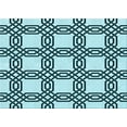 thumbnail image 1 of Ahgly Company Machine Washable Indoor Rectangle Transitional Blue Jay Blue Area Rugs, 3' x 5', 1 of 7