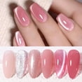thumbnail image 4 of Esmalte de uñas en gel Born Pretty Pink Nude con Magnetic Eye, 7 ml x6, 4 of 9