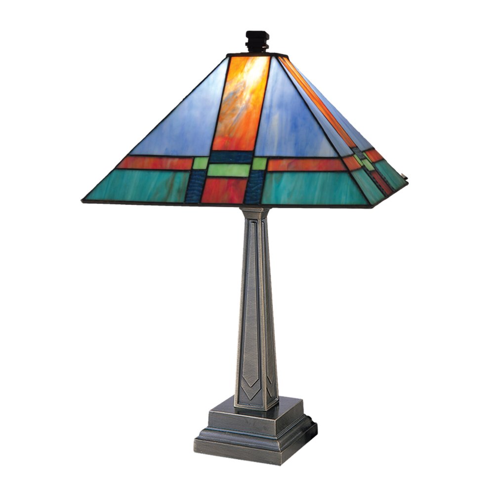 Dale Tiffany Tranquility Tiffany Mission Table Lamp