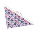 thumbnail image 3 of Naloa blue record rock Skull Dog Bandanas 1PC Washable Triangle Dog Scarfs Premium Durable Fabric, for Small Medium Large Dogs and Cats, 3 of 6