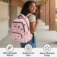 thumbnail image 4 of HELLHERO Sweet Capy Boba 17 Inch Kids Backpacks with Padded Shoulder Straps, Large Capacity Polyester School Bag for Elementary Back to School, 4 of 8
