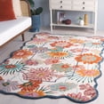 thumbnail image 2 of SAFAVIEH Jardin Jack Floral Area Rug, Ivory/Rust, 5' x 8', 2 of 11