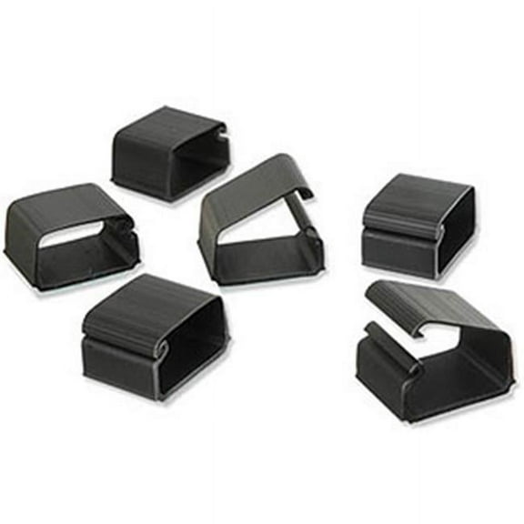 Wire Clips Pack Of 6 - Black